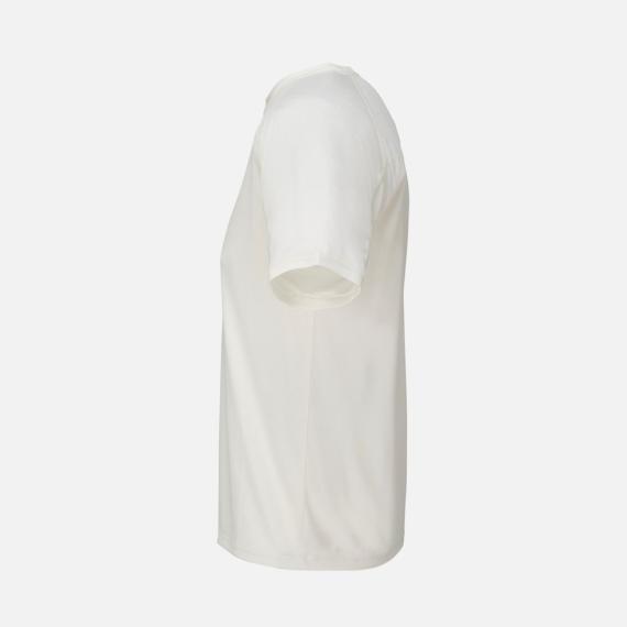 Футболка спортивная унисекс Vortex, молочно-белая, размер L