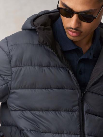 Куртка-парка унисекс Reverse, темно-синяя, размер XS