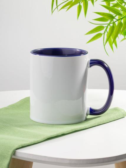 Кружка Promo Plus для сублимационной печати, синяя