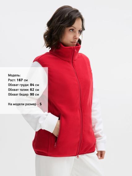 Жилет флисовый унисекс Ben Mac, красный, размер L