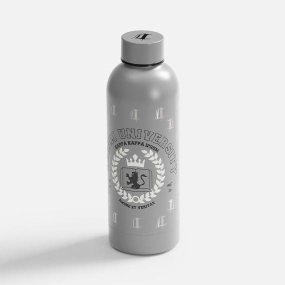 Термобутылка Glendale, серая