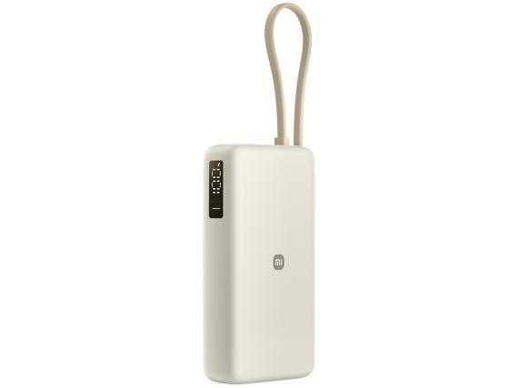 Внешний аккумулятор со встроенным кабелем Xiaomi 67W Power Bank (Integrated Cable), 20000 мАч