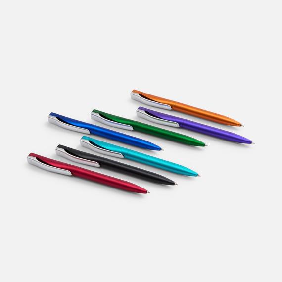 Ручка шариковая Pin Silver, фиолетовый металлик