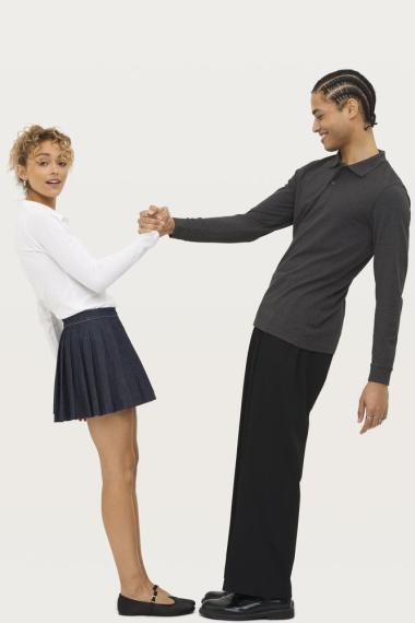 Рубашка поло мужская с длинным рукавом Perfect LSL Men красная, размер XL