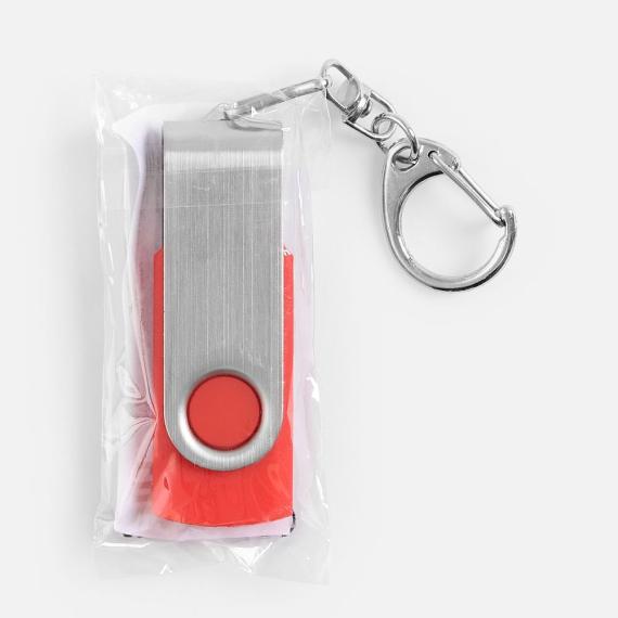 Флешка Twist, красная, 8 Гб