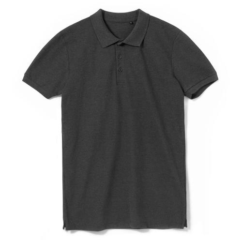 Рубашка поло мужская Phoenix Men темно-серый меланж, размер M